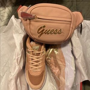 GUESS FANNY PACK AND SNEAKERS